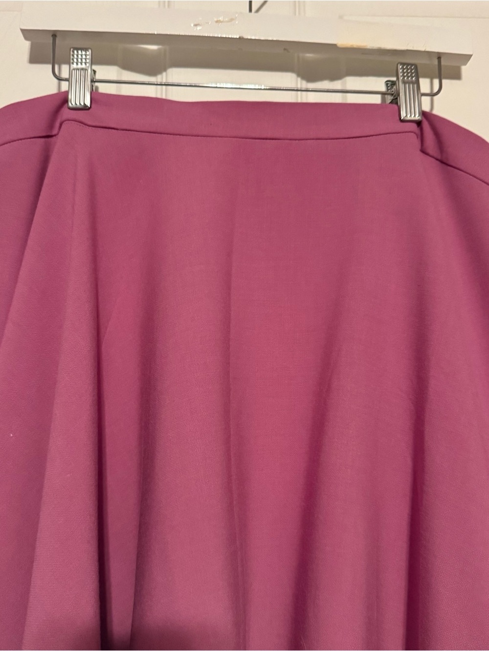 Women’s Flared Midi Skirt - Orchid Pink - Picture 3 of 15
